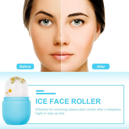 Ice Roller for Face and Eye (This bundle contains 2 items)